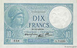 FRANCE 10 Francs MINERVE modifié FRANCE 10 Francs MINERVE modifié 1939 SPL -