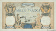 FRANCE 1000 Francs CÉRÈS ET MERCURE type modifié FRANCE 1000 Francs CÉRÈS ET MERCURE type modifié 1939 SUP -