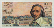 FRANCE 1000 Francs RICHELIEU FRANCE 1000 Francs RICHELIEU 1956 SUP+ -