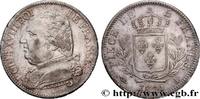 FRANCE 5 francs Louis XVIII, buste habillé LOUIS XVIII Limoges 1814 (37mm, 25,01g, 6h) -