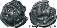 FRANCE Potin au quadrupède SÉQUANES (Région de Besançon) Ier siècle avant J.-C. (18,5mm, 3,54g, 8h) -