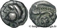 FRANCE Potin au sanglier et à la tête coupée HAUTE ET MOYENNE SEINE Ier siècle avant J.-C. (17mm, 2,94g, 4h) -
