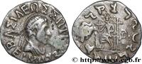 Hellénistique 2 (188 à 30 avant J.C.) Drachme bilingue BACTRIANE - ROYAUME DE BACTRIANE - HERMAIOS Atelier incertain du Gandhara c. 55-45 AC. (16,5mm, 2,31g, 11h) -