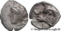 Archaïque 2 (550 à 480 avant J.C.) Hemiobole MYSIE - CYZIQUE Cyzique, Mysie c. 450-400 AC. (8,5mm, 0,34g, 9h) -