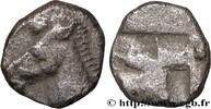 Classique 1 (480 à 400 avant J.C.) Tetartemorion ÉOLIDE - CYMÉ Cymé, Éolide c. 450 AC. (6mm, 0,28g, h) -