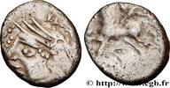 FRANCE Denier KALETEDOY, au delta renversé LINGONS (Région de Langres) c. 80-50 AC. (13,5mm, 1,84g, 2h) -