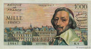 FRANCE 1000 Francs RICHELIEU FRANCE 1000 Francs RICHELIEU 1953 pr.SUP -