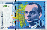 FRANCE 50 Francs SAINT-EXUPÉRY modifié FRANCE 50 Francs SAINT-EXUPÉRY modifié 1994 NEUF -