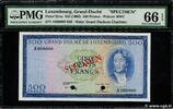 LUXEMBOURG 500 Francs Spécimen LUXEMBOURG 500 Francs Spécimen 1982 NEUF -