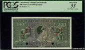 LUXEMBOURG 100 Francs Spécimen LUXEMBOURG 100 Francs Spécimen 1956 SUP+ -