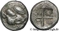 Classique 1 (480 à 400 avant J.C.) 1/12 de statère ÉOLIDE - ÎLE DE LESBOS - METHYMNA Atelier incertain, Lesbos c. 500-450 AC. (8mm, 0,41g, h) -