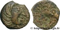FRANCE Bronze YLLYCCI à l’oiseau, classe XI SÉNONS (région de Sens) c. 80-50 AC. (15,5mm, 1,65g, 3h) -