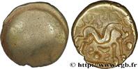 FRANCE Statère d'or uniface, revers aux esses et au globu AMBIENS (Région d'Amiens) Amiens (80) c. 60-50 AC. (17,5mm, 5,31g, h) -