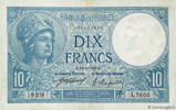 FRANCE 10 Francs MINERVE FRANCE 10 Francs MINERVE 1921 TTB -