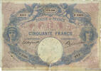 FRANCE 50 Francs BLEU ET ROSE FRANCE 50 Francs BLEU ET ROSE 1903 B -