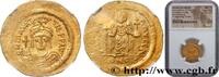 L'EMPIRE D'ANASTASE À MAURICE TIBÈRE (491-602) Solidus MAURICE TIBÈRE Theoupolis (Antioche) 583-601 (21mm, 4,49g, 6h) -