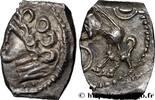 FRANCE Drachme “au sanglier”, à la grosse tête bouclée, S RUTÈNES (région de Rodez) IIe-Ier siècle av. J.-C (15,5mm, 2,20g, 6h) -
