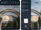ANDORRE (PRINCIPAUTÉ) Coin-card 2 Euro - Commémorations diverses / Relig ANDORRE (PRINCIPAUTÉ) 2021 (25,75mm, 8,50g, 12h) -
