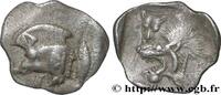 Archaïque 2 (550 à 480 avant J.C.) Hemiobole MYSIE - CYZIQUE Cyzique, Mysie c. 480-450 AC. (10mm, 0,42g, 12h) -