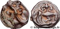 FRANCE Potin au taureau et au lis HAUTE ET MOYENNE SEINE c. 60-40 AC. (17,5mm, 2,34g, 5h) -