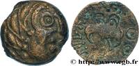 FRANCE Bronze YLLYCCI à l’oiseau, classe VI SÉNONS (région de Sens) c. avant 52 AC. (15mm, 2,85g, 8h) -