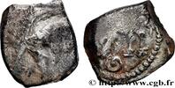 FRANCE Drachme “au sanglier”, à la petite tête bouclée, S RUTÈNES (région de Rodez) IIe-Ier siècle av. J.-C (11mm, 2,10g, h) -