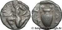 Classique 2 (400 à 350 avant J.C.) Trihemiobole THRACE - ILES DE THRACE - THASOS Thasos, Thrace c. 404-355 AC. (11,5mm, 0,93g, 12h) -