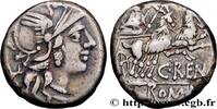 LA RÉPUBLIQUE (280 avant J.C. à 27 avant J.C.) Denier RENIA Rome 138 AC. (15,5mm, 3,85g, 12h) -