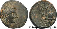 Hellénistique 2 (188 à 30 avant J.C.) Chalque SYRIE - ROYAUME SELEUCIDE - THRYPHON Atelier incertain, imitation d’Antioche c. 140 AC. (17,5mm, 6,56g, 12h) -