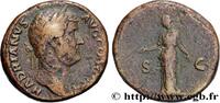 LES ANTONINS (96 après J.C. à 192 après J.C.) Sesterce HADRIEN Rome 136 (29,5mm, 27,63g, 6h) -