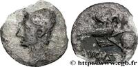 LES JULIO-CLAUDIENS (27 avant J.C. à 69 après J.C. Denier AUGUSTE Gaule, Nîmes 19-18 AC. (17,5mm, 2,72g, 7h) -