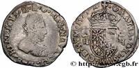 FRANCE Demi-teston NAVARRE-BÉARN - HENRI III DE NAVARRE, II DE BÉARN Morlaàs 1575 (24,5mm, 4,69g, 12h) -