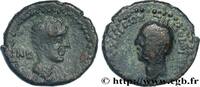 Hellénistique 2 (188 à 30 avant J.C.) Unité OCTAVE et ZÉNODORE Chalcis sous le mont Liban,Syrie, Coele-Syrie c. 32-31 C. (19mm, 5,82g, 12h) -