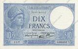 FRANCE 10 Francs MINERVE modifié FRANCE 10 Francs MINERVE modifié 1941 SPL -