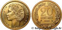 FRANCE Essai du concours de 20 centimes par Robert CINQUIÈME RÉPUBLIQUE Paris 1961 (23,5mm, 3,94g, 6h) -