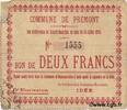 FRANCE régionalisme et divers 2 Francs FRANCE régionalisme et divers 2 Francs 1915 TB -
