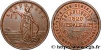 AUSTRALIE Token de 1 Penny IREDALE &C°, Sydney / allégorie d AUSTRALIE 1820 (34mm, 15,68g, 12h) -
