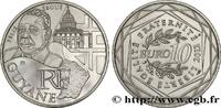 FRANCE 10 Euro des RÉGIONS - GUYANE (Félix Éboué) FRANCE Pessac 2012 (29mm, 10g, 12h) -