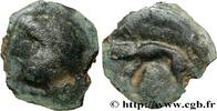 FRANCE Potin au sanglier et à la tête coupée HAUTE ET MOYENNE SEINE Ier siècle avant J.-C. (18,5mm, 2,35g, 3h) -