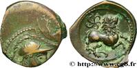 FRANCE Bronze au lion VRIDO.RVF SANTONS / CENTRE-OUEST, Incertaines c. 40 AC. (14mm, 1,91g, 3h) -