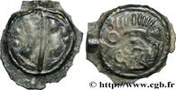 FRANCE Potin OYINDIA à la tête janiforme LINGONS (Région de Langres) c. 80-50 AC. (19,5mm, 4,08g, 9h) -