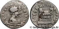 LES JULIO-CLAUDIENS (27 avant J.C. à 69 après J.C. Denier AUGUSTE Rome 19 AC. (19mm, 3,03g, 1h) -