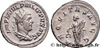 L'ANARCHIE MILITAIRE(235 après J.C. à 284 après J. Antoninien PHILIPPE Ier L'ARABE Rome 246 (21,5mm, 3,31g, 6h) -
