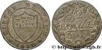 SUISSE - CANTON DE VAUD 1/2 Batzen (5 Rappen) SUISSE - CANTON DE VAUD 1810 (23mm, 1,68g, 6h) -