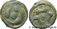 FRANCE Potin aux trois poissons LINGONS (Région de Langres) c.80-50 AC. (17,5mm, 4,31g, h) -