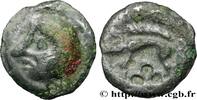FRANCE Potin à la tête chauve HAUTE ET MOYENNE SEINE Ier siècle avant J.-C. (18mm, 3,72g, 4h) -