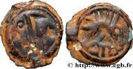 FRANCE Potin OYINDIA à la tête janiforme LINGONS (Région de Langres) c. 80-50 AC. (18mm, 3,43g, 9h) -