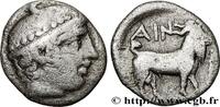 Classique 1 (480 à 400 avant J.C.) Diobole THRACE - ÆNOS Aenos (Ainos) c. 427/426 - 425/424 AC. (11mm, 1,11g, 9h) -