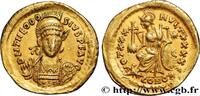 LA FIN DE L'EMPIRE(363 après J.C. à 476 après J.C. Solidus THÉODOSE II Constantinople 430-440 (20mm, 4,37g, 6h) -