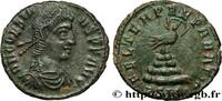L'EMPIRE CHRÉTIEN (337 après J.C. à 363 après J.C. Demi-maiorina CONSTANS Siscia 348-350 (18mm, 2,71g, 6h) -